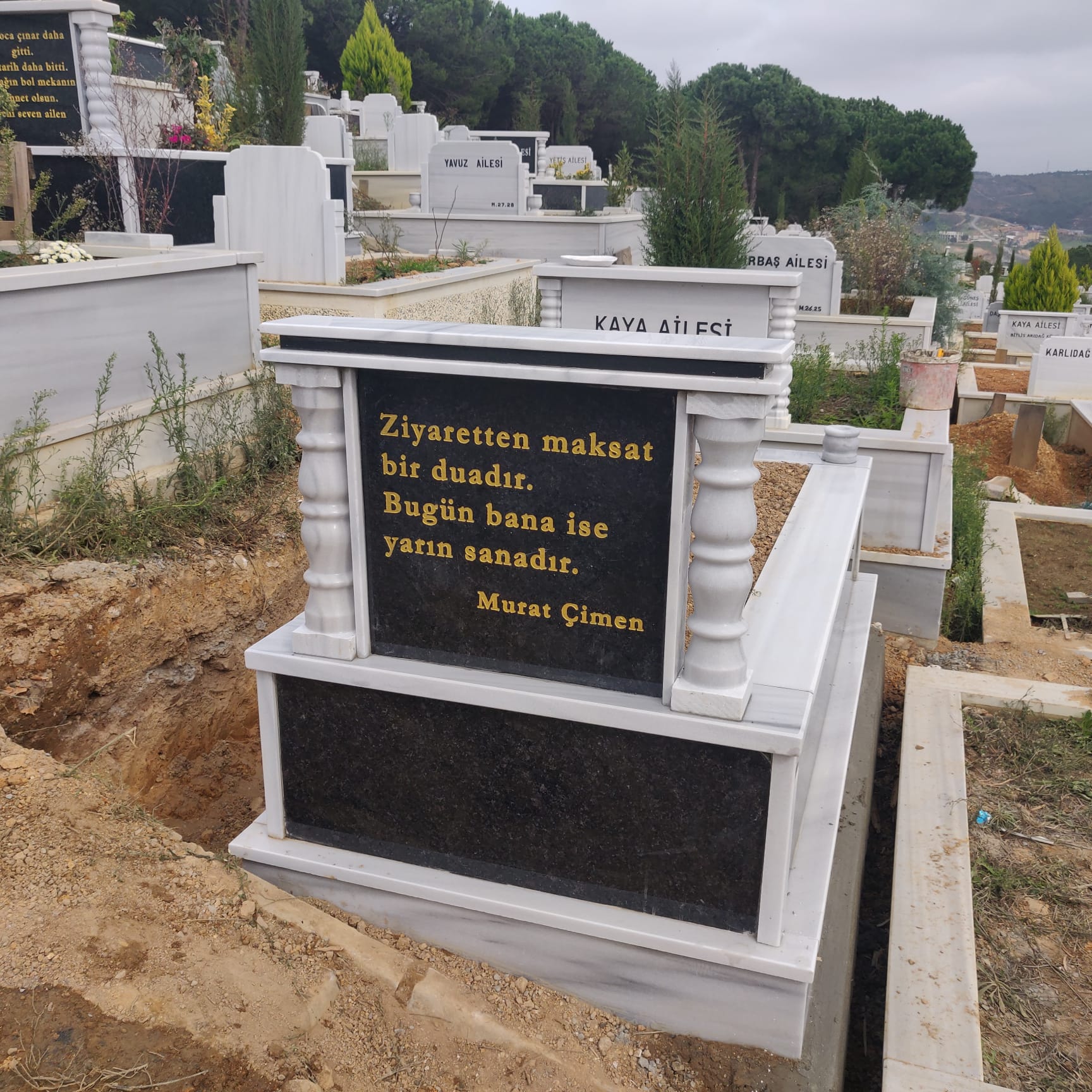 Granit Mezar Model 8