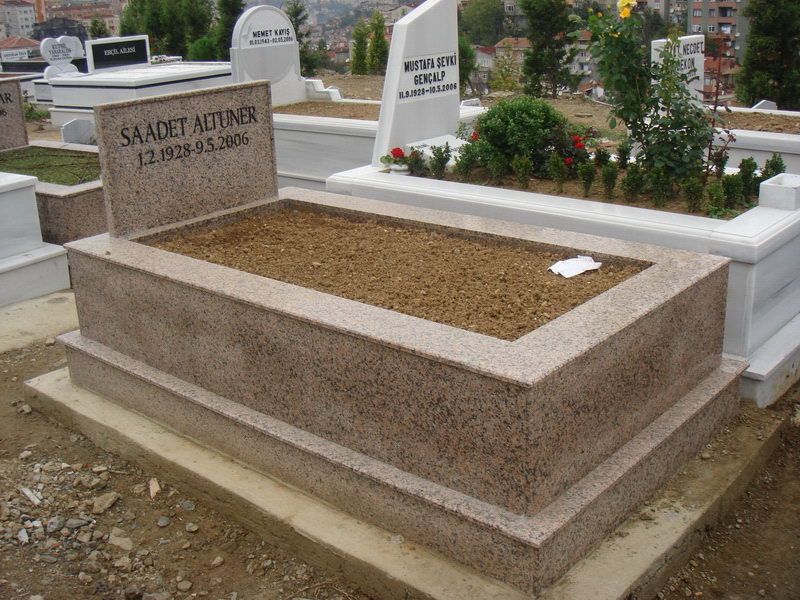 Traverten Mezar Model 1