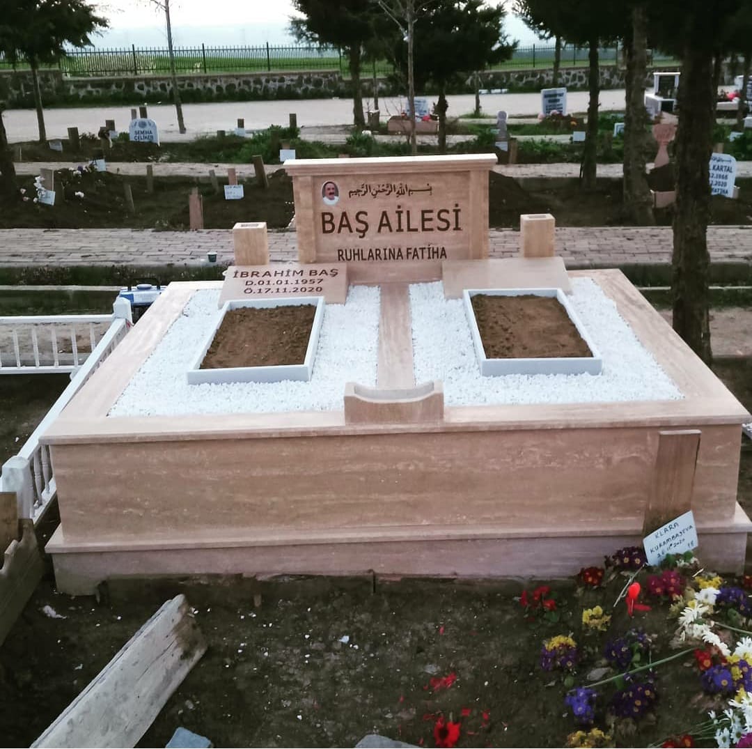 Traverten Mezar Model 5